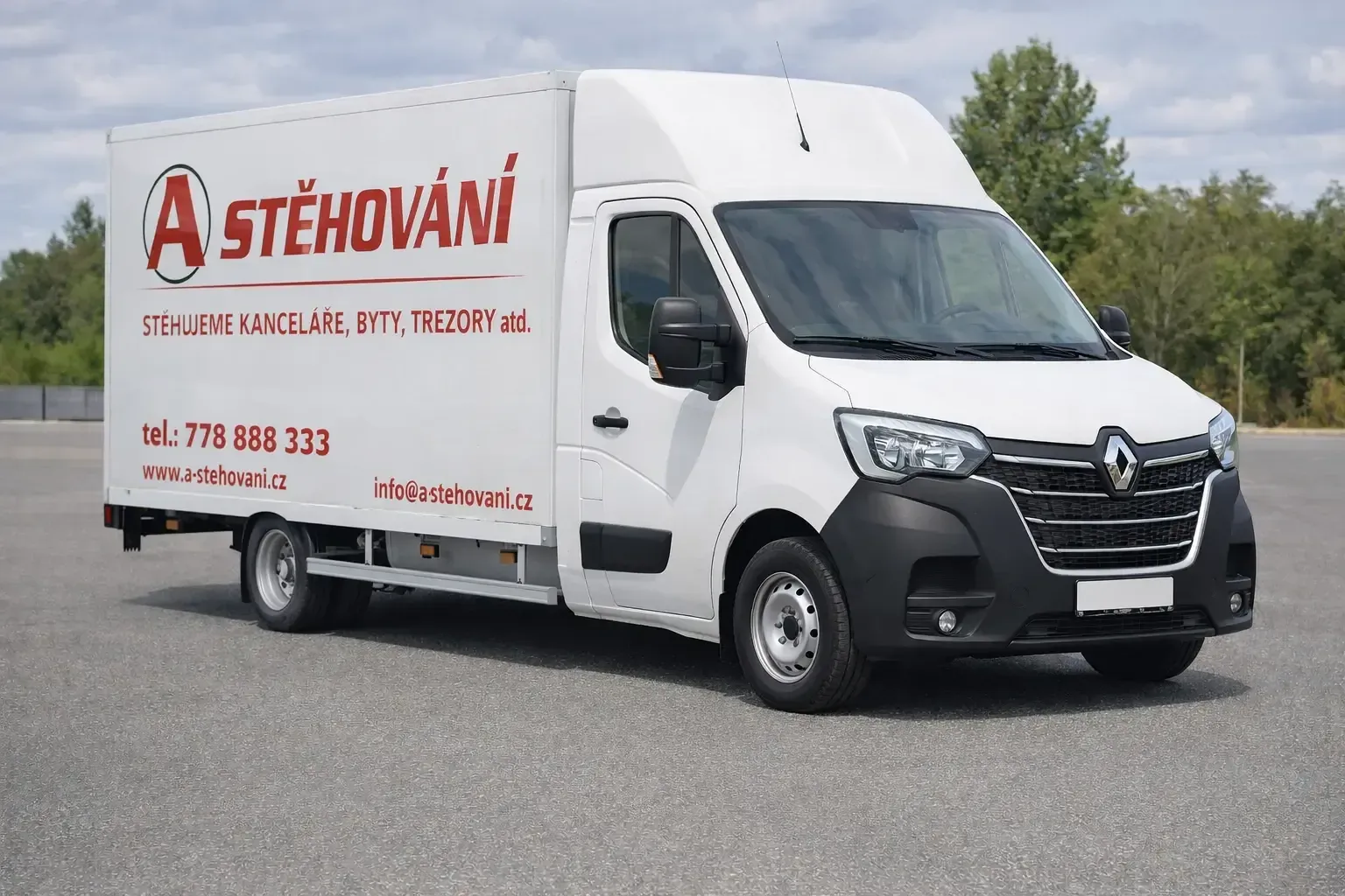 Renault Master 20 m³ – stěhovací vůz A-stěhování
